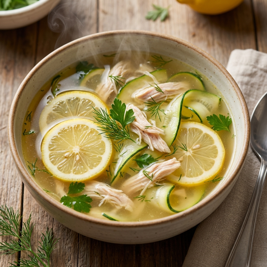 فراخ بالليمون والخضار