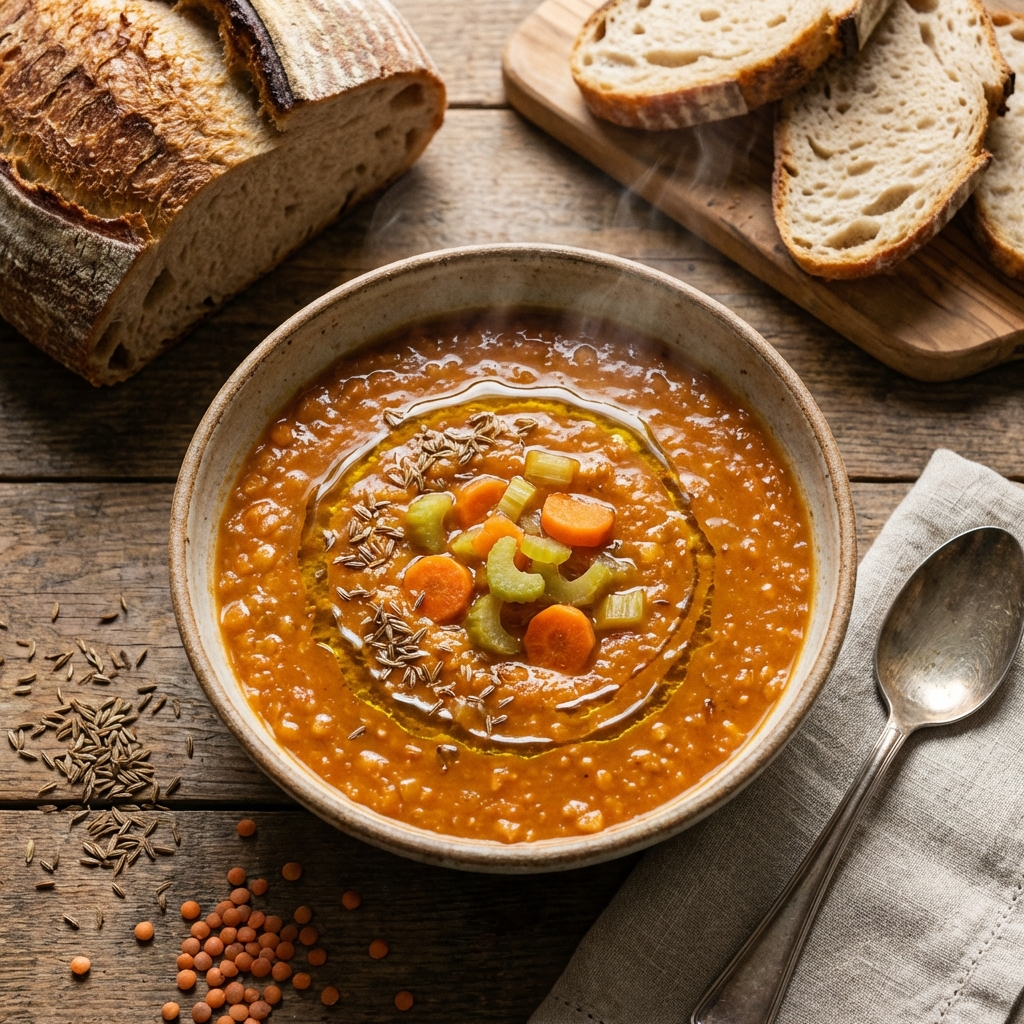 عدس الخالة موندا