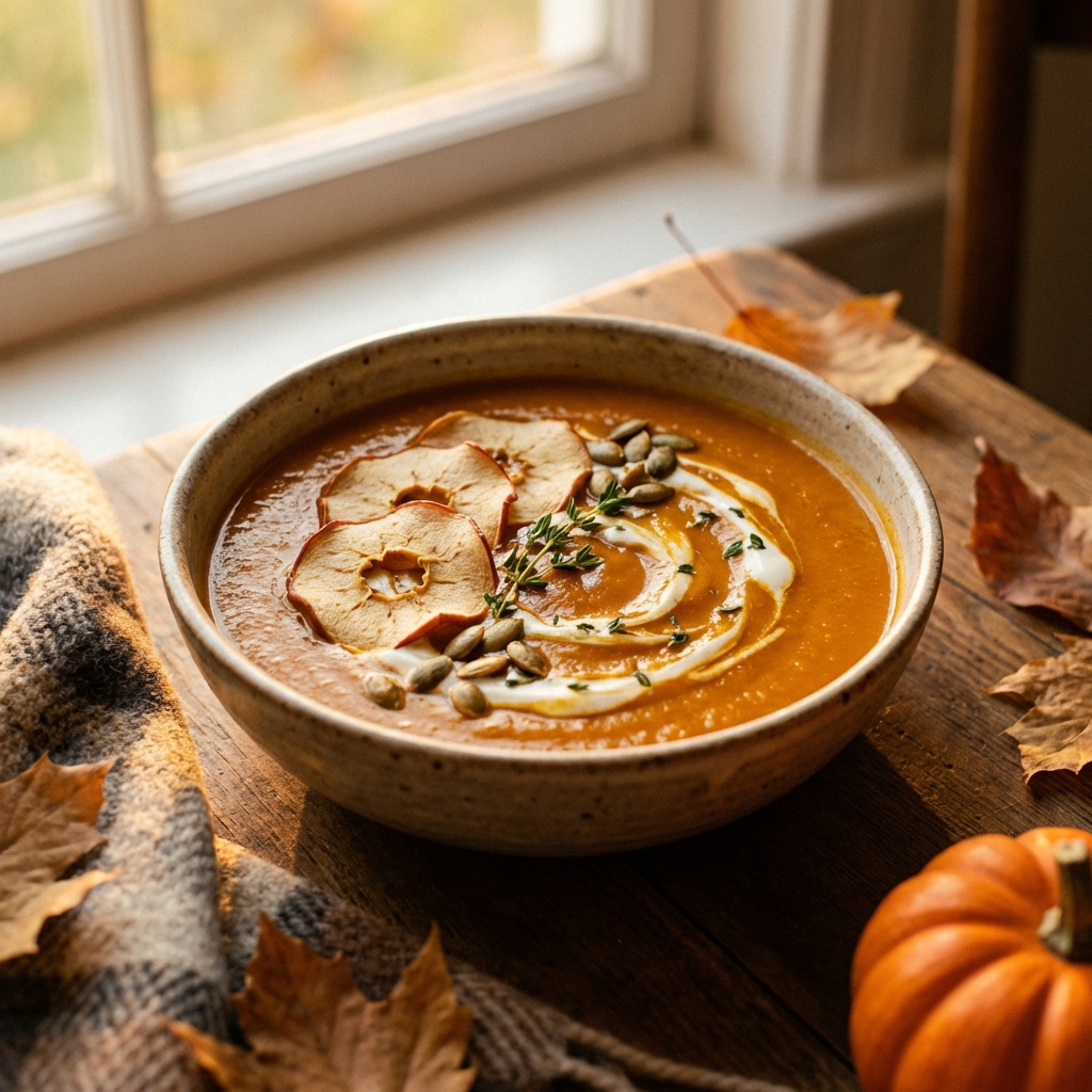 قرع عسل بالتفاح